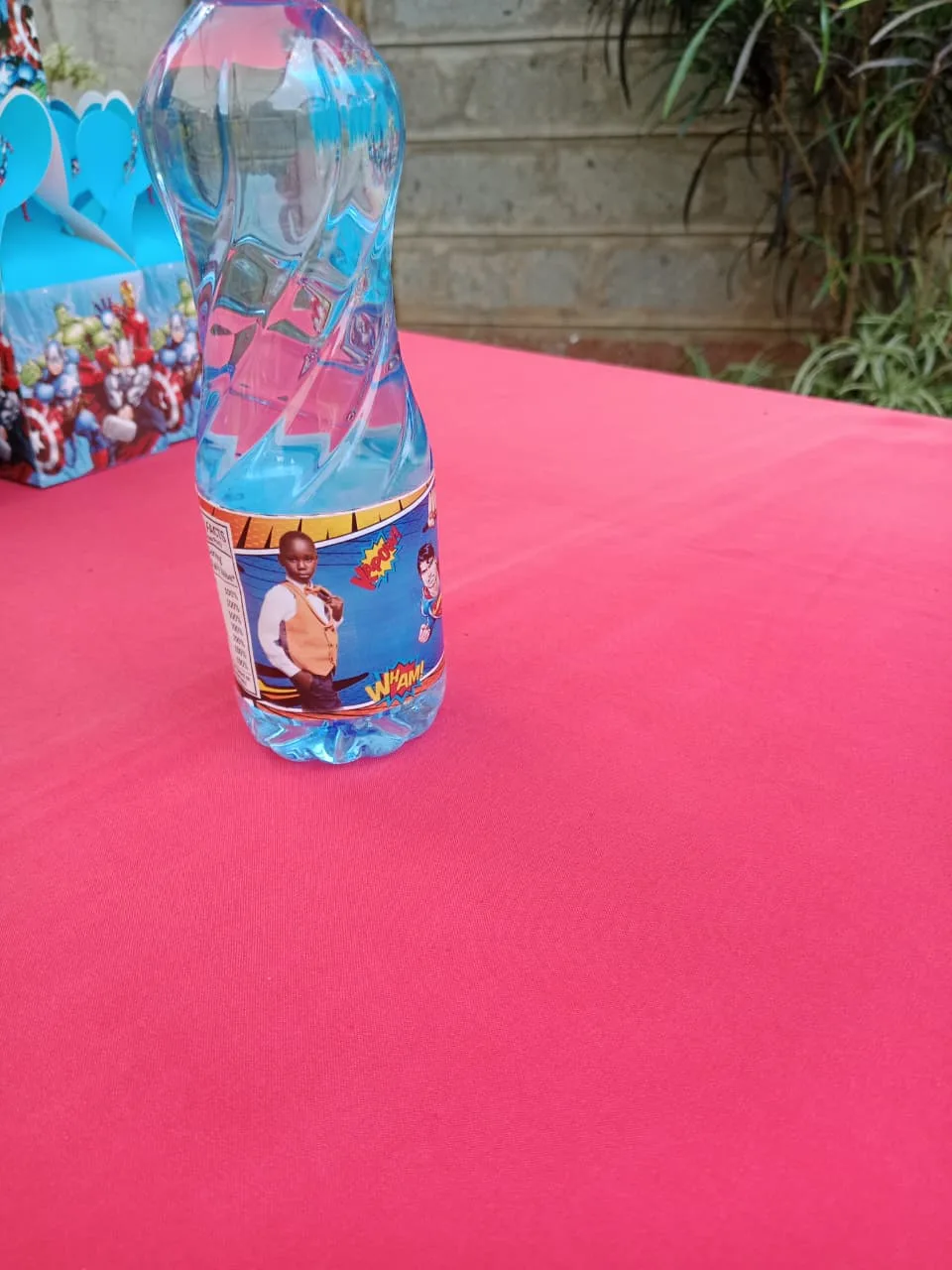 Customized Water Bottles 500ml set up at a Nairobi event by Sherehe Events - photo 2